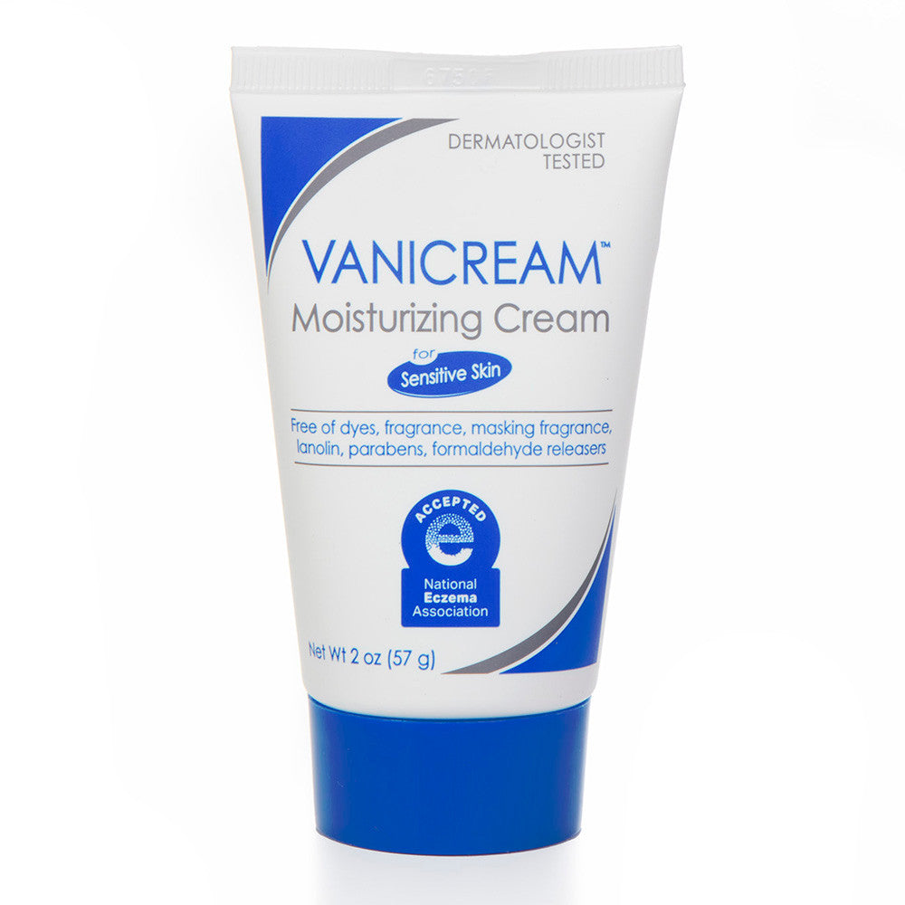 Vanicream Moisturizing Skin Cream For Sensitive Skin, Travel Size, 2 Oz, Pack Of 2